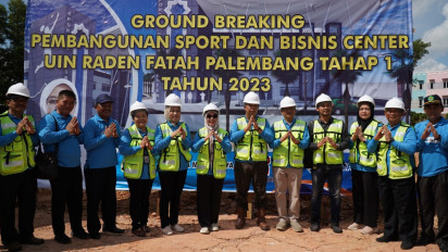 UIN Raden Fatah Palembang Membangun Gedung Sport dan Bisnis Center