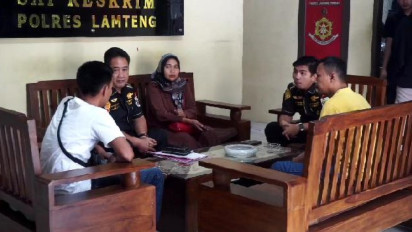 Polres Lampung Tengah Periksa Ibu Siswa SMK Tewas Usai Ikut Kegiatan Ekskul Bela Diri