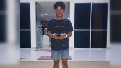 Seorang Pemuda Dibekuk Polisi Usai Mencuri Handphone di Sebuah Kios di Pangkalpinang