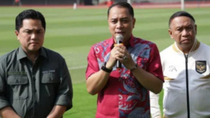 Tiket Indonesia vs Palestina Sold Out, Wali Kota Eri ajak Warga Surabaya Nonton Siaran Langsung di TV
