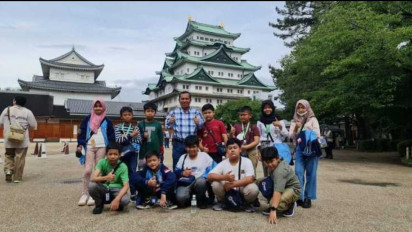 Viral Rombongan Bocah SD Muhammadiyah Study Tour ke Jepang, Ternyata Peserta Pertukaran Pelajar