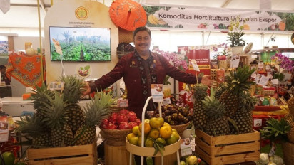 Produk Hortikultura Kualitas Ekspor dan Buah Tropis Jumbo Ramaikan Pameran Kementan di PENAS XVI 2023