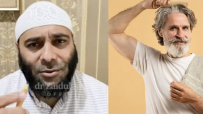 Gak Perlu Cat Rambut, Uban Putih Jadi Hitam Kembali Cuma Minum Ini Kata dr Zaidul Akbar, Sayang Sekali kalau Tidak Coba!