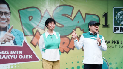 Bertemu Driver Ojol Perempuan di Surabaya, Muhaimin Iskandar Siap Kawal Aspirasi Mereka