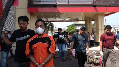 Polisi Tangkap Pemilik Sumur Tambang Minyak Ilegal yang Terbakar