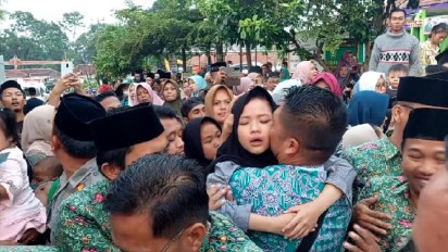89 Jamaah Haji Tanggamus Kloter Kedua Berangkat ke Tanah Suci