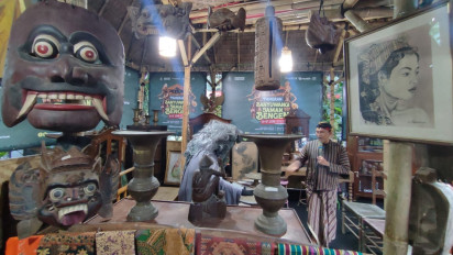 Festival Barang Antik Hadirkan Perabot Kuno Antaretnis di Banyuwangi