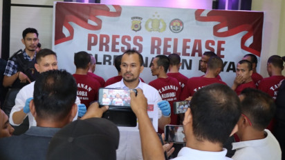 12 Orang Penyalahgunaan Narkoba Berhasil di Bekuk Polres Nagan Raya, 2 Orang Bandar Masuk Daftar DPO