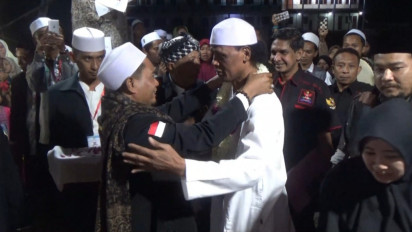 Hercules Mantan Preman Tanah Abang, Disambut Ratusan Kyai Se Jatim sebagai Ketum DPP GRIB di Probolinggo