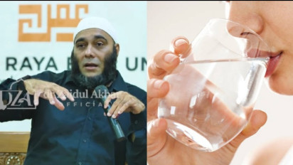 Wajib Perhatikan, Ternyata Ini Cara Minum Air Putih yang benar Menurut dr Zaidul Akbar, Jangan Ngasal..