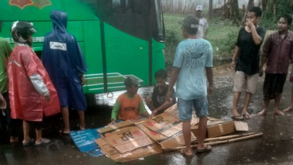 Apes! Pegawai Pabrik Tekstil di Probolinggo Tewas di TKP, Usai Tertabrak Truk