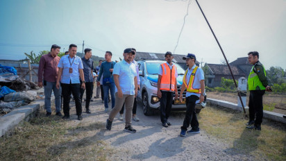 Dukung Ketahanan Pangan Nasional, Pemkab Gresik Tingkatkan Kualitas Infrastruktur Jalan