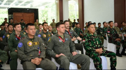 Pererat Hubungan Militer 2 Negara, Indonesia dan AS Gelar Latma Tempur Udara di Pekanbaru