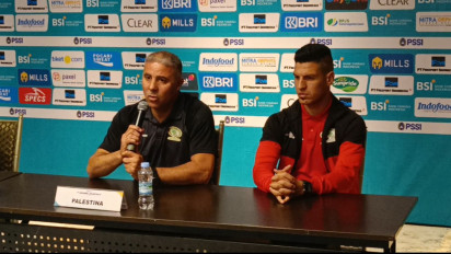 Pelatih Palestina Akui Skill Permainan Indonesia terus Meningkat