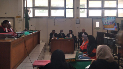 Simpan Ineks, 2 Wanita di Palembang Pasrah Divonis 5 Tahun Penjara