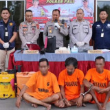Polres Pali Tangkap 3 Tersangka Pembakaran Hutan dan Lahan di Kabupaten Pali