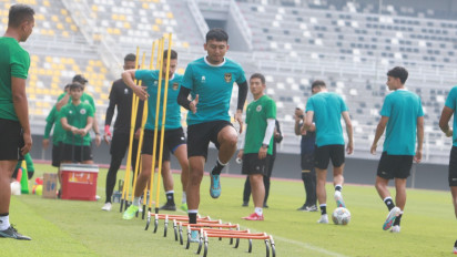 Utak Atik Susunan Pemain yang akan Diturunkan Coach Shin Tae-Yong dalam Laga Lawan Palestina, Nanti Sore