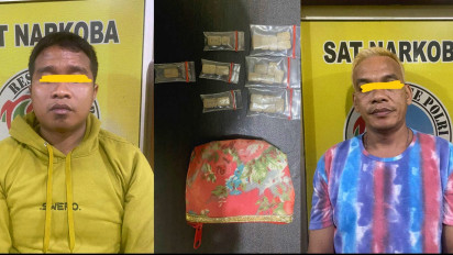 Polres Binjai Amankan 2 Tersangka Pemilik 22 Butir Pil Ekstasi