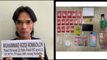 Gerebek Bandar Narkoba di Wilayah Suci Gresik, Polisi Sita 30,6 Gram Sabu-sabu Siap Edar