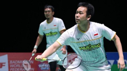 Hasil Indonesia Open 2023: Ahsan/Hendra Paksa Thailand Angkat Koper