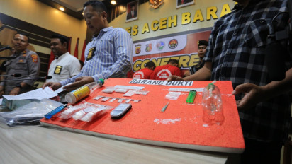 Satnarkoba Polres Aceh Barat Ringkus 4 Pengedar Narkoba