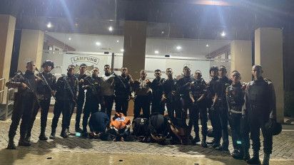 Polda Lampung Amankan 5 Anggota Geng Motor, Diduga Hendak Tawuran Melalui Live Instagram