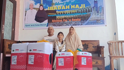 Kisah Inspiratif dari Pasuruan, Pasutri Penjual Cincau Berangkat Haji setelah 12 Tahun Menabung