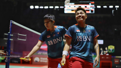 Hasil Indonesia Open 2023: Apri/Fadia Susah Payah Tembus 16 Besar, Bagas/Fikri Angkat Koper