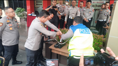 Ratusan Pemotor Terjaring Operasi Cipkon Saat Gelar Balap Liar di JLNT Casablanca