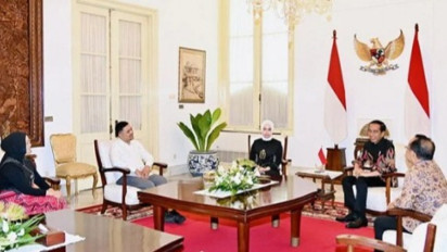 Putri Ariani Temui Presiden Jokowi di Istana Merdeka, Begini Katanya