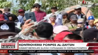 Ini 5 Tuntutan Massa yang 'Kepung' Ponpes Al-Zaytun, Salah Satunya Pencabulan yang Diduga Dilakukan Pandji Gumilang