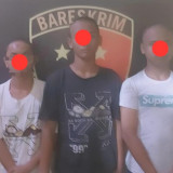Polsek Binjai Barat Berhasil Amankan 3 Tersangka Pelaku Begal Yang Masih Dibawah Umur di Binjai