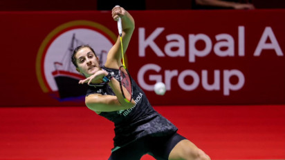 Indonesia Open 2023: Carolina Marin Tidak Fokus Main di Hari Ulang Tahunnya