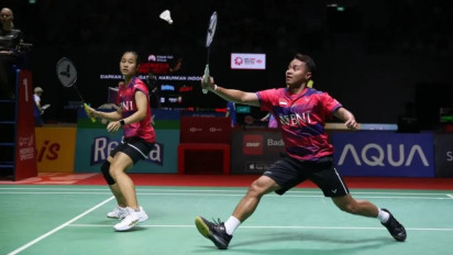 Hasil Indonesia Open 2023: Rehan/Lisa Tumbang di Babak 16 Besar dari Wakil Denmark