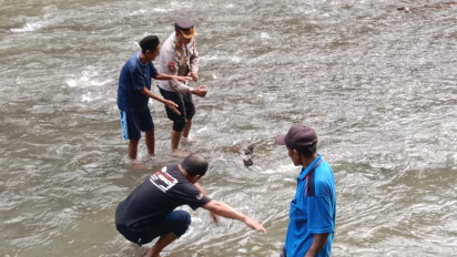 Diduga Depresi Ditinggal Anak Kesayangan, Seorang Perempuan Ditemukan Tewas di Sungai Lesti Malang