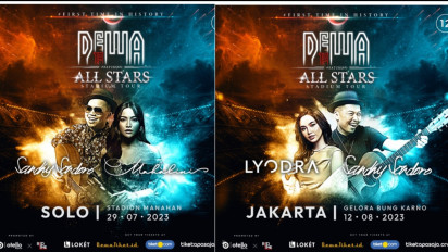 Dewa 19 Featuring ALL STARS Resmi Umumkan Special Guest Stars: Sandhy Sondoro, Lyodra dan Mahalini