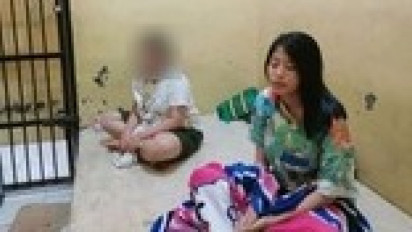 Di Sel Tahanan, Biduan Dangdut Pacitan Pembuang Jasad Bayi Pamer Wajah Pucat Lesu