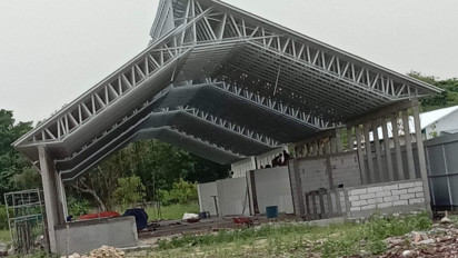 Ratusan PKL yang Lapaknya Dibongkar Akibat Proyek Pelebaran Jalan Nasional Belum Bisa Berjualan Lagi