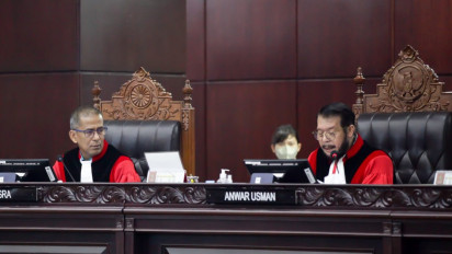 MK Tolak Permohonan Uji Materi Sistem Pemilu, Satu Hakim Berbeda Pendapat