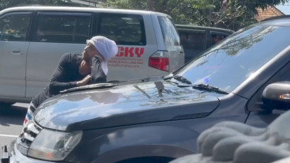 Bule AS Cegat dan Rusak Mobil Polisi di Bali, Polisi Dalami Motifnya