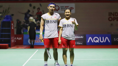 Hasil Indonesia Open 2023: Rinov/Pitha Gemilang, Pasangan Malaysia Berhasil Ditumbangkan
