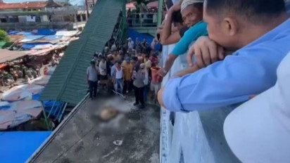 Pria Paruh Baya Tewas Setelah Melompat dari Lantai Empat Pasar Raya Padang