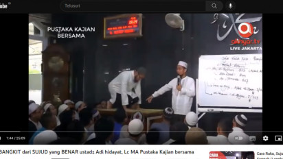 Hati-hati! Ternyata Inilah Cara Bangkit dari Sujud yang Benar Ustaz Adi Hidayat, Ternyata...