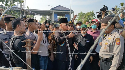 Demo di Pondok Al-Zaytun Indramayu, Dua Kubu Massa Sempat Berhadapan