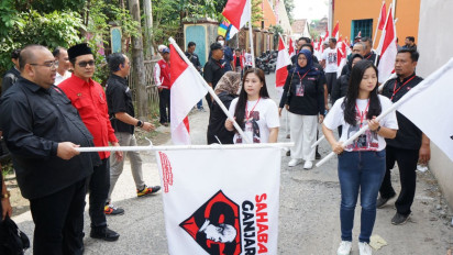 Sahabat Ganjar Perkenalkan Ganjar Pranowo ke Warga Kudus dan Salatiga