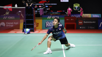 Anthony Ginting Jumpa Jonatan Christie di Perempat Final Indonesia Open 2023