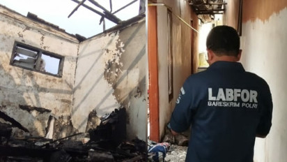 Rumah Kos di Kota Batu Terbakar, Diduga ada Unsur Kesengajaan, Polisi : Masih Proses Penyelidikan