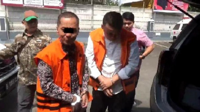 Mantan Rektor Unila Karomani Dieksekusi ke Lapas Rajabasa Bandar Lampung