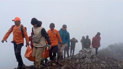 Mendaki Puncak Gunung Api Dempo Sendirian Sulaiman Meninggal Dunia