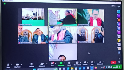 Sidang Putusan Bos Judi Online Apin BK Molor Selama 7 Jam